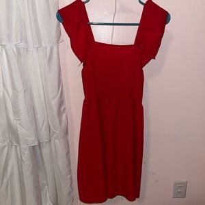 SHEIN red dress, XS